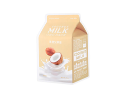 Маска тканевая A'Pieu Coconut Milk One-Pack с молочными протеинами и экстрактом кокоса