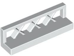 Fence 1 x 4 x 1 Lattice, White (3633 / 363301 / 4550171)