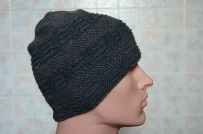 зимняя шапка 2017 мужская вязаная