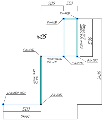 Спортивная площадка WORKOUT w05