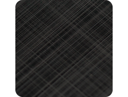 Уголок декоративный из нержавеющей стали Лука ПУ 10НСК(304).2700.015 Кросс-брашинг черный