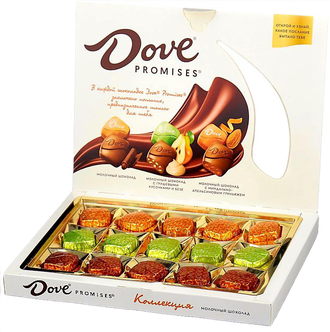 Конфеты Dove Promises "Молочный шоколад" 120 гр