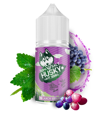 HUSKY MINT SALT (STRONG) 30ml - JUICY GRAPES (ВИНОГРАД И ПЕРЕЧНАЯ МЯТА)