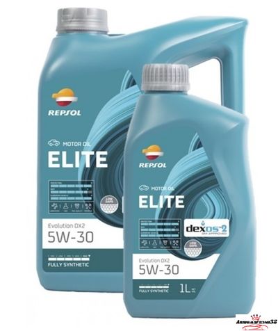 Repsol Elite Evolution DX2 5W30 4л акция 4+1