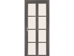 Дверь Складная - Твигги-11.3 (Grey Melinga - Дуб Серый)