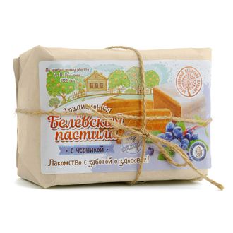 Пастила диетическая с черникой 350г