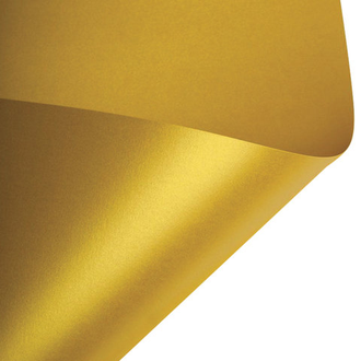 Бумага (картон) для творчества (1 лист) SADIPAL "Sirio" А2+ (500х650 мм), 225 г/м2, золотая фольга, 20261, 10 шт.
