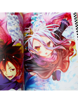 Оригинальный Арт Бук No Game No Life (Нет игры Нет жизни)