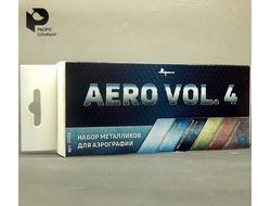 Pacific88: Набор акриловых красок AERO 3504 "Набор металликов AERO vol.4"