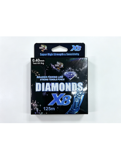 Плетенка "DIAMONDS X8" #0.25/125м