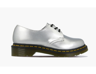 Silver vegan doc martens new arrivals