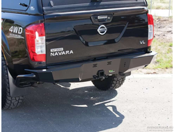 Задний бампер navara