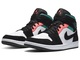 Купить оригинальные кроссовки Nike Air Jordan 1 Mid SE South Beach Black 852542-116