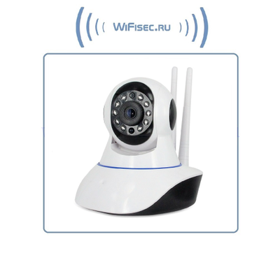 Видеоняня моторизированная WiFi/LAN видеокамера с DVR, Full HD 2Mp (усиленная антенна) (163eye/Yoosee)