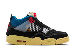 Nike Air Jordan 4 Iv Union Off Noir (Черные) фото