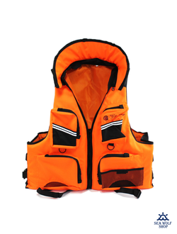 Жилет спасательный JpFishing XXL оранжевый