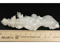 Арагонит белый, коллекционный образец, Мексика (118*40*30 мм, 82 г) №38278