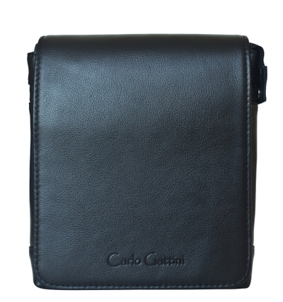 Кожаная мужская сумка Damboli black (арт. 5046-01)