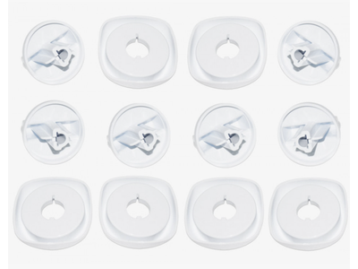 Набор ручек для плиты GEFEST 1300, 1500 (белые) 6 шт.