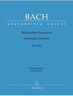 Bach, J.S. Weihnachts-Oratorium BWV248 Klavierauszug (dt/en)