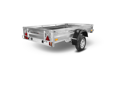 Прицеп «Спутник Moto» (2530x1440x330) оцинкованная рама, с силовым подрамником