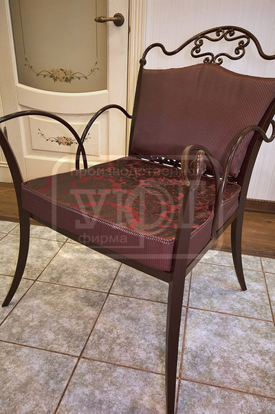 Кресло кованое-2