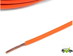 ПВАМ 1,5мм (оранжевый) провод автомобильный маслобензостойкий