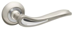Ручка Fuaro (Фуаро) раздельная MELODY RM SN/CP-3 матовый никель/хром