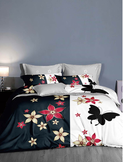 Постельное белье TANGO Dream Fly микросатин семейное 160x210x2 220x245x1 50x70x2 DF05-252-50