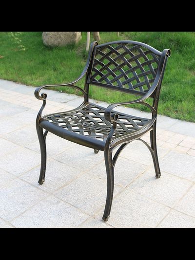 Садовое Кресло из литого алюминия