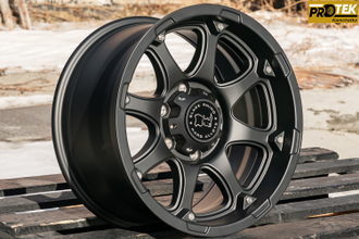 Комплект дисков R17 9,0J ET+12 6*139,7 Black Rhino Glamis Черный матовый (R696)