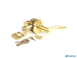 Ручка-защёлка дверная 8023-01-g золото купить в Челябинске | КВИРТЕК