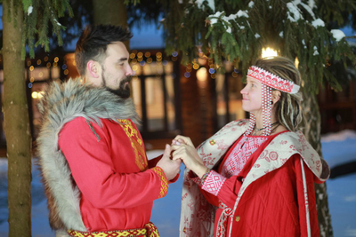 Царская славянская рубаха