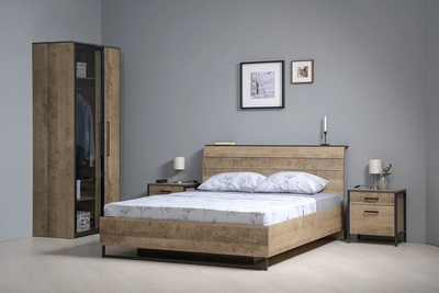 Тумба прикроватная Трувор 13.290 дуб гранж песочный, интра