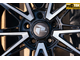 Комплект дисков R18 8,0J ET+35 5*114,3 PDW Procast FF2074 Черный с полированными лучами (J134)