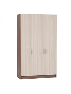 Шкаф 3-х створчатый "Басса" без зеркал 1.2 м шк 557