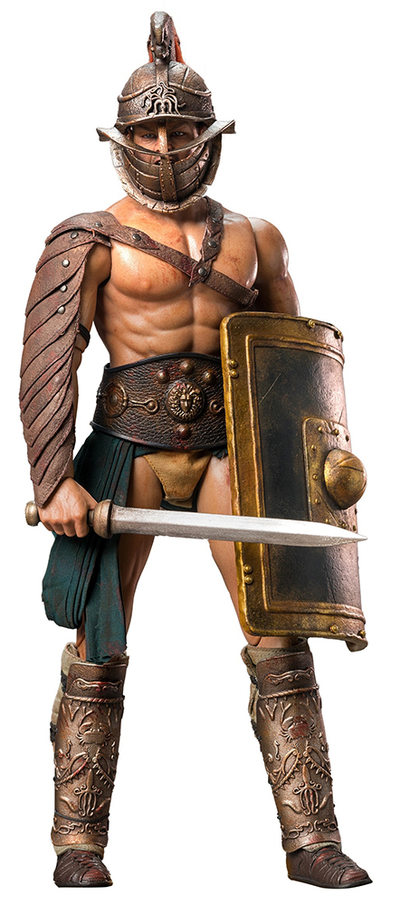 Римский гладиатор-фракиец - КОЛЛЕКЦИОННАЯ ФИГУРКА 1/6 scale Imperial Legion Roman Gladiator Hunting Edition (HH18053) - HAOYUTOYS