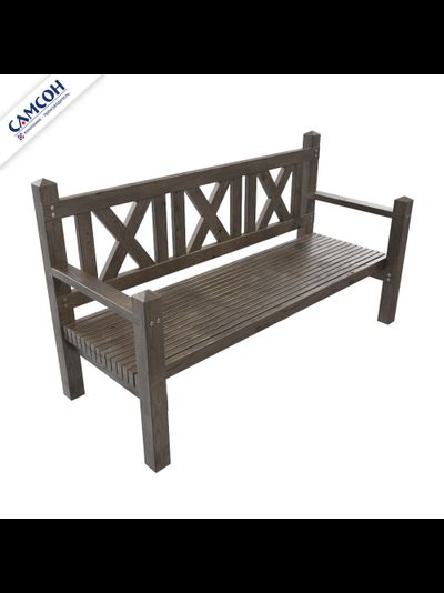 Скамейка трехместная