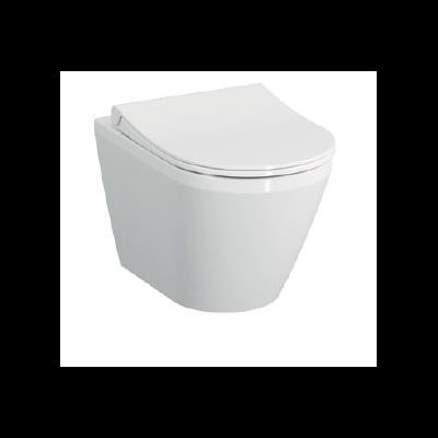 Подвесной унитаз Vitra Integra Round, 54 см, безободковый, 7041B003-0075