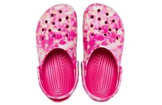 CROCS CLASSIC BLEACH DYE CLOG РОЗОВЫЕ