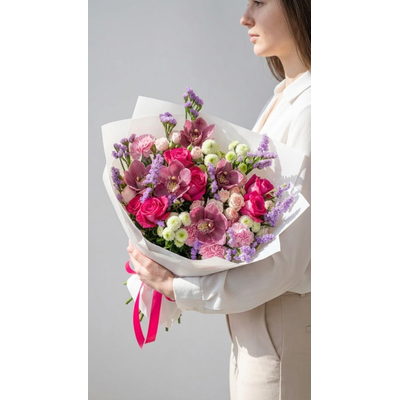 Букет цветов на 8 марта № 733