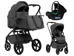 Коляска 3в1 Sweet Baby Orso Dark Grey
