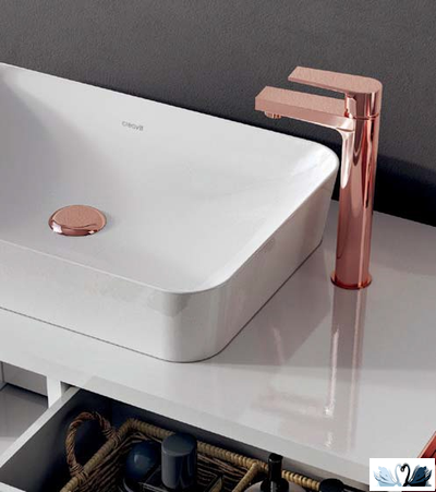 Раковина Creavit Ultra UL060-00CM00E-0000 Cappucino накладная, матовая, бежевая