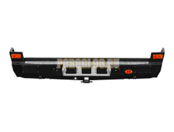 Задний силовой бампер под калитки серии Трофи на Toyota LC 105 1997-2007 (03.121.04)