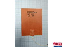 Гибкая нагревающая пластина 400 Вт 220 В (152х203) (терм.180) Keenovo (3М скотч, термодатчик на 180°С)