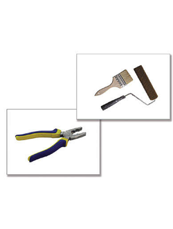 Дидактическое пособие "Инструменты" (24 карт., А4, ламинир.)