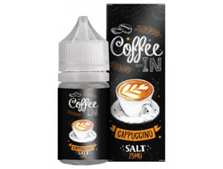 COFFEE IN SALT (STRONG) 30ml - CAPPUCCINO ICE COFFEE (ЛЕДЯНОЙ КАПУЧИНО)