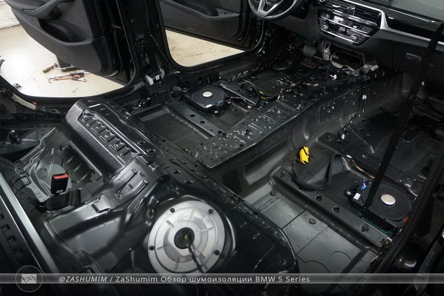 Шумоизоляция bmw 5 f10