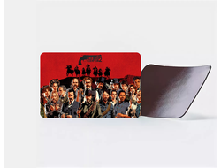 Магнит виниловый RED DEAD REDEMPTION 2,РЕД ДЕАД РЕДЕМПТИОН 2 №6