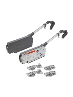 Подъемник DEPO fold_800  для складных дверей (5,7-7,8кг) темно-серый